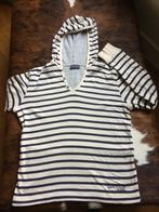 trui - hoodie - Marc O' Polo - maat M - blauw / écru, Kleding | Heren, Ophalen of Verzenden, Zo goed als nieuw, Marc O' Polo, Maat 48/50 (M)