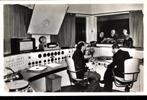Hilversum (N.H.), Regiekamer K.R.O. studio, 1948, Verzamelen, Verzenden, 1940 tot 1960, Ongelopen, Noord-Holland