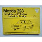 Mazda 323 Instructieboekje 1980 #1 Nederlands Frans, Ophalen of Verzenden