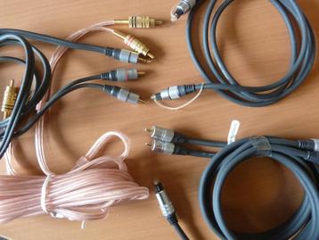 Diversen OPTO en RCA Kabels uit de hogere prijsklasse beschikbaar voor biedingen