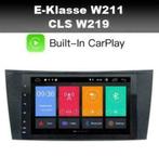 Mercedes W211 Eklasse radio navigatie android 10 dab carplay, Ophalen of Verzenden, Nieuw