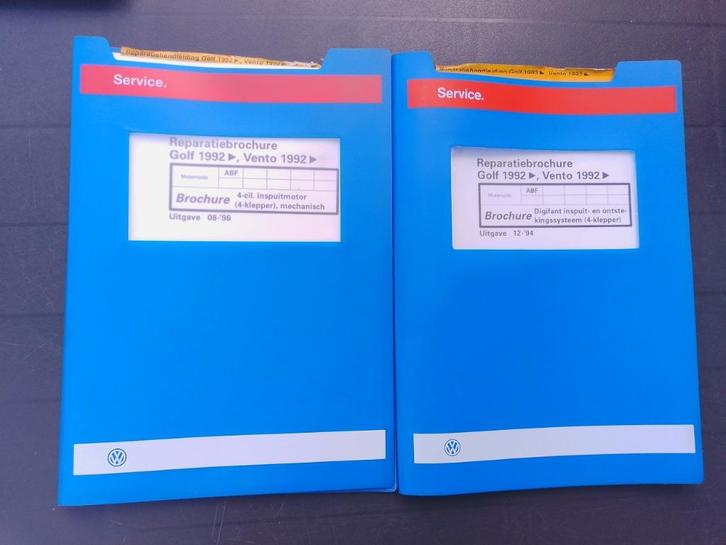 Werkplaatsboeken Volkswagen Golf 3 GTi 2.0 16V motor ABF, Boeken, Auto's | Boeken, Gelezen, Volkswagen, Ophalen of Verzenden