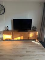 Teakhouten tv kast, Gebruikt, Teakhout, Strak., Ophalen of Verzenden
