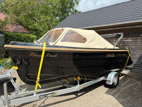 🛥️ Topkwaliteit Oudhuijzer 616 Tender (2020) – 60 pk Suzuki, Watersport en Boten, Sloepen, Zo goed als nieuw, 50 tot 70 pk, 6 meter of meer