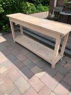 Robuuste sidetable met onderplank, Ophalen