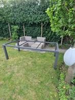 Tafel onderstel voor buiten, Ophalen, Gebruikt, Rechthoekig, Aluminium