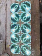 Set van 10 Art nouveau tegels SA Faienceries de Pavillons, Antiek en Kunst, Ophalen