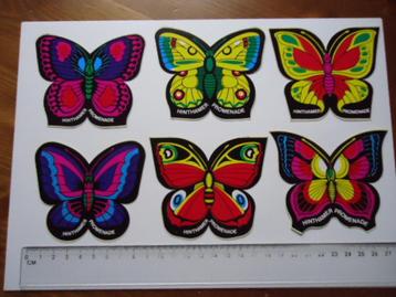 sticker oud VLINDER STRIP pop art flowerpower hertogenbosch beschikbaar voor biedingen