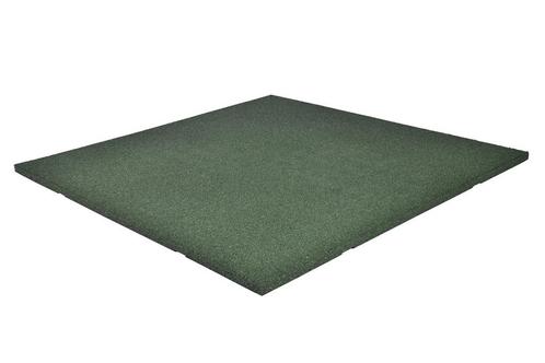 Rubber Tegels Groen. 100 x 100 x 2.5cm €20.50,- per stuk!, Tuin en Terras, Tegels en Klinkers, Nieuw, Terrastegels, Rubber, Ophalen of Verzenden