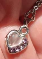 Oude mooi ketting met Kettinghanger., Verzenden, Zo goed als nieuw, Zilver, Overige materialen