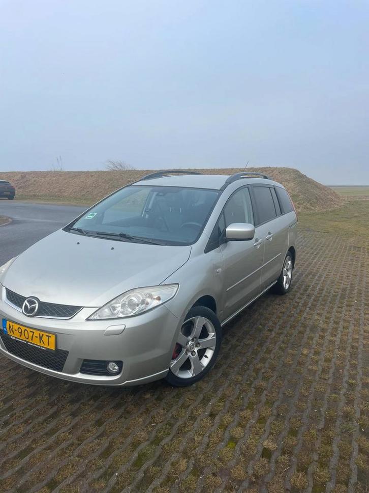 Mazda 2008 Grijs moet weg, Auto's, Mazda, Bedrijf, ABS, Benzine, Stationwagon, Geïmporteerd, Zilver of Grijs, Ophalen