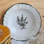 Pagnossin Treviso botanical diepe borden | per st, Huis en Inrichting, Keuken | Servies, Keramiek, Ophalen of Verzenden, Zo goed als nieuw