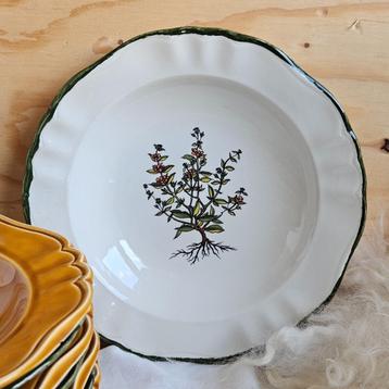 Pagnossin Treviso botanical diepe borden | per st *5=4* beschikbaar voor biedingen