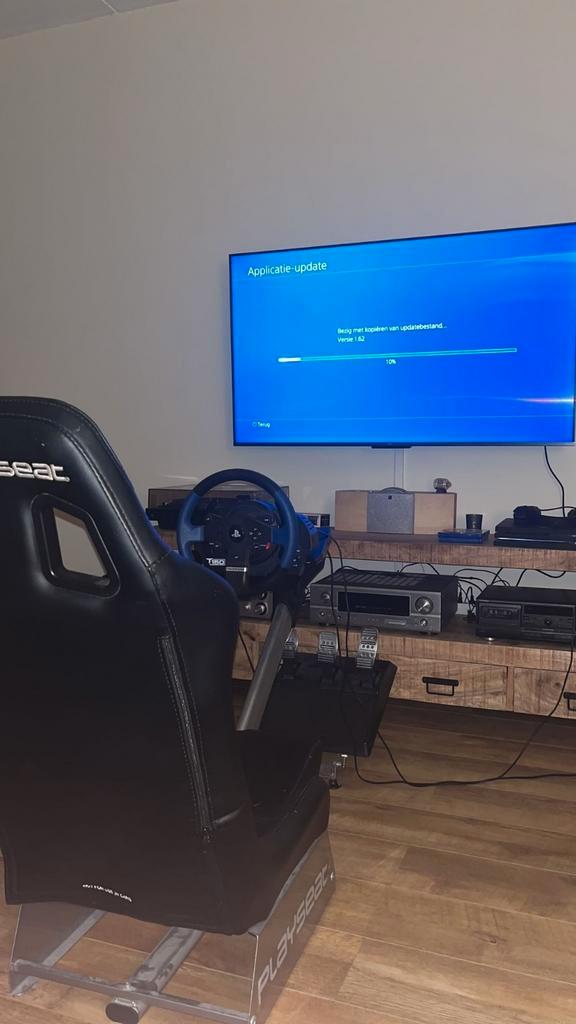 Playseat + Thrustmaster T150 + T3PA pedalen (PS4/PS5) – Comp, Spelcomputers en Games, Spelcomputers | Sony PlayStation Consoles | Accessoires