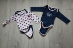 Twee meisjes rompers met mouwen in maat 62 / 68, Ophalen of Verzenden, Zo goed als nieuw, Meisje, Nacht- of Onderkleding