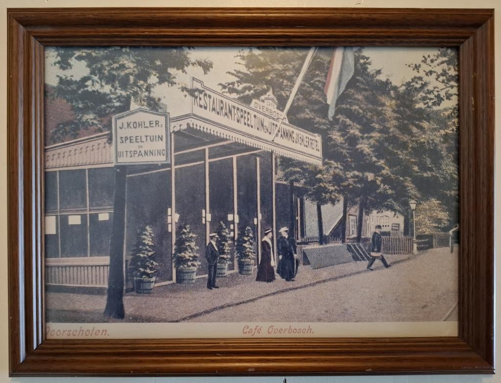 Voorschoten  foto in lijst Veurseweg 001, Boeken, Geschiedenis | Stad en Regio, Ophalen of Verzenden, Zo goed als nieuw