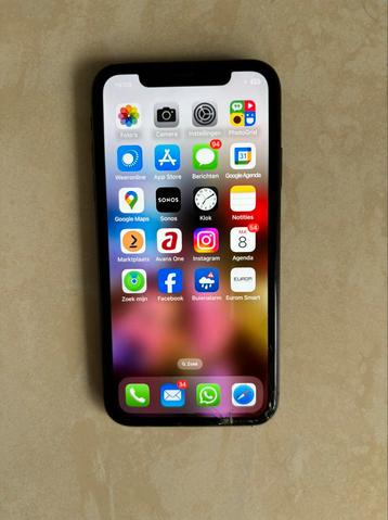 Apple iPhone 11 zwart. beschikbaar voor biedingen