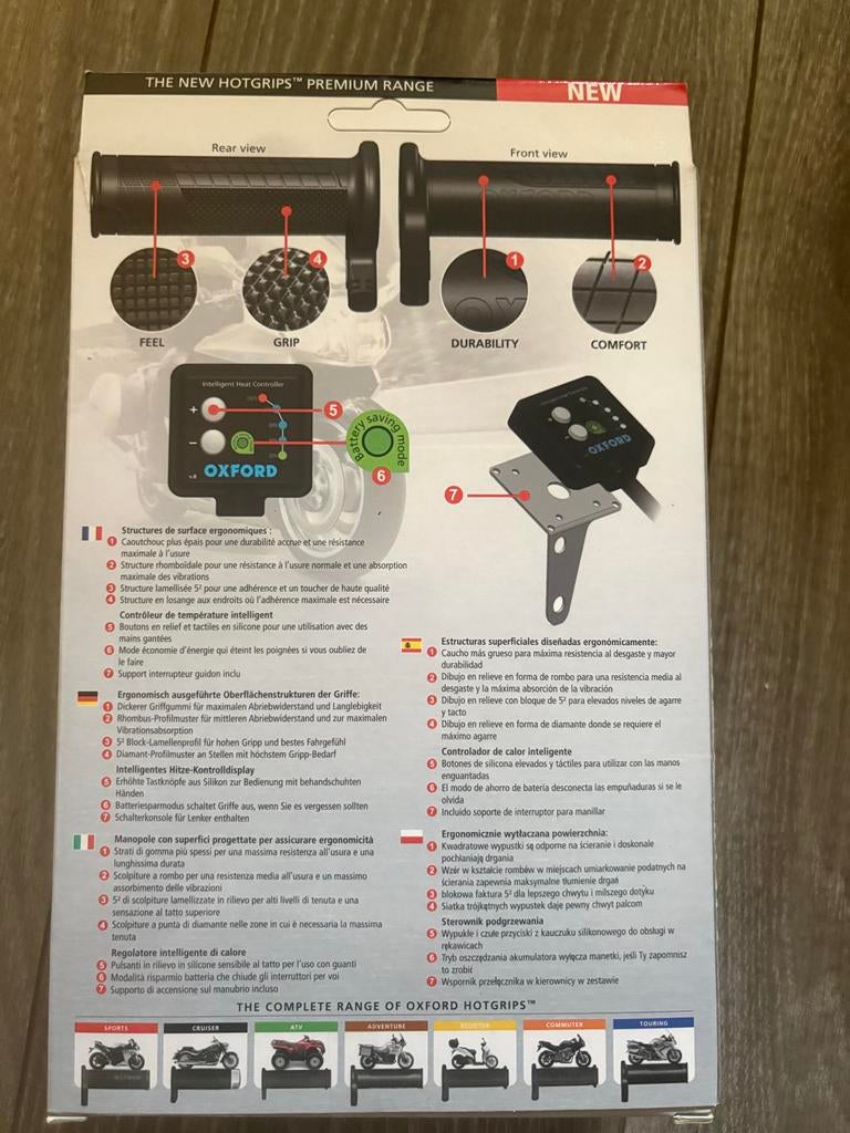 Oxford Premium Touring Verwarmde Handvatten, Ophalen of Verzenden, Nieuw