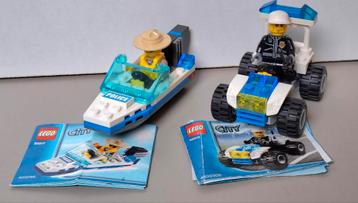 Lego city Police / 2 sets / 30013 & 30017 beschikbaar voor biedingen