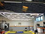 Hexagon LED Paneel (2x) - Werkplaatsverlichting, Ophalen of Verzenden, Nieuw, 50 tot 200 watt, Lamp met armatuur