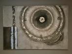 Mooi abstract Schilderij van 100 bij 50, Ophalen
