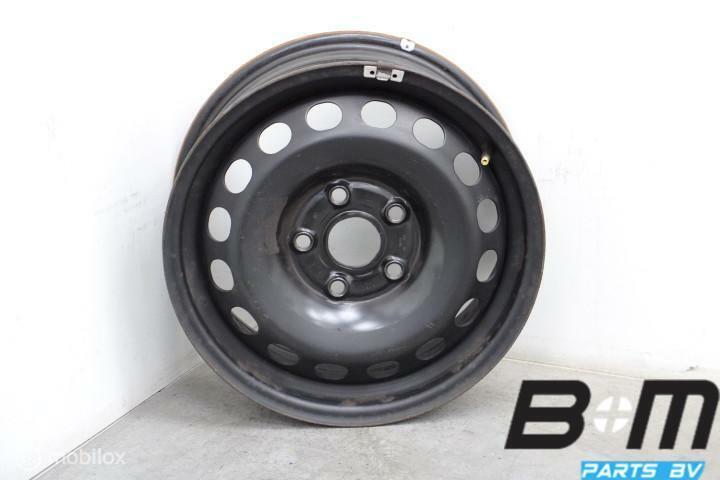 1 losse 15 inch stalen velg VW Caddy 2K 2K0601027B, Auto-onderdelen, Banden en Velgen, Velg(en), Gebruikt