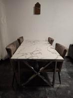 Tafel, Huis en Inrichting, Tafels | Eettafels, Ophalen, Overige materialen, Vierkant, 50 tot 100 cm