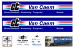 Vrachtauto decal 1:50 CT van Caem transporten ( Trailer ), Hobby en Vrije tijd, Modelauto's | 1:50, Verzenden, Nieuw, Bus of Vrachtwagen