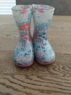 Lieve meisjes laarzen met bloemetjes en glitters, Gebruikt, Meisje, Ophalen of Verzenden, Laarzen