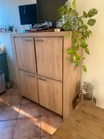 Massief eiken kast  ( zeer ruim ), Ophalen of Verzenden, Zo goed als nieuw, 120 tot 170 cm