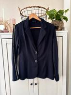 Triple Nine zwarte travelstof blazer maat L, Kleding | Dames, Jasjes, Kostuums en Pakken, Triple Nine, Zwart, Maat 42/44 (L), Ophalen of Verzenden