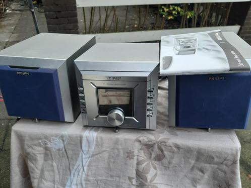 Philips stereo Micro set MZ -3/22, Audio, Tv en Foto, Stereo-sets, Gebruikt, Cd-speler, Tuner of Radio, Speakers, Philips, Microset