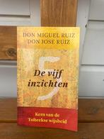 Don Miguel Ruiz - De vijf inzichten tolteekse wijsheid, Gelezen, Don Miguel Ruiz, Ophalen of Verzenden
