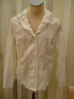 Miss Etam blouse/jasje maat 46 blouse, Miss Etam, Ophalen of Verzenden, Wit, Zo goed als nieuw