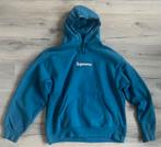 Supreme hoodie (orginal, maat L), Kleding | Heren, Ophalen of Verzenden, Zo goed als nieuw, Maat 52/54 (L), Blauw