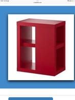 Retro IKEA Annefors 2 x rood, Huis en Inrichting, Bureaus, Ophalen of Verzenden, Gebruikt