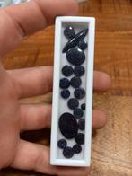 Antieke blauwe goudsmid cabochons, Ophalen of Verzenden