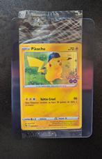 Sealed Pikachu Pokémon GO Promo Kaart, Ophalen of Verzenden, Nieuw, Losse kaart