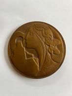 Bronzen medaille Manfredo Borsi, Postzegels en Munten, Penningen en Medailles, Ophalen of Verzenden, Brons