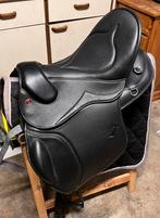 Zwart zadel dekje en Kieffer zadel 18inch, Dieren en Toebehoren, Ophalen of Verzenden, Zo goed als nieuw, Dekje