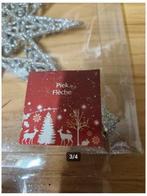 Zilverkleurige ster piek, Diversen, Kerst, Evora, Onbekend, Ophalen of Verzenden, Zo goed als nieuw