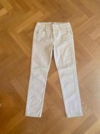 Beige /creme skinny stretch broek Nickjean, maat 36/38, Beige, Ophalen of Verzenden, Maat 36 (S), Lang