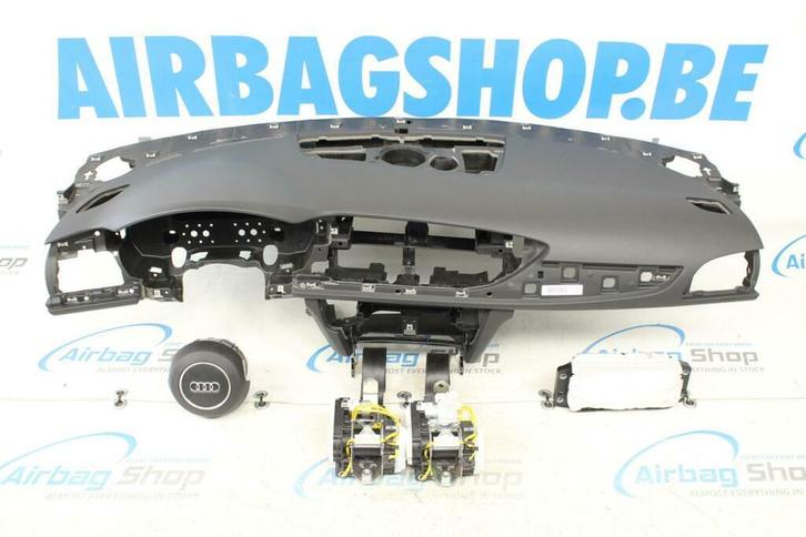 Airbag set Dashboard zwart grote gordel Audi A6 4G 2011 2018, Auto-onderdelen, Dashboard en Schakelaars, Gebruikt, Ophalen of Verzenden