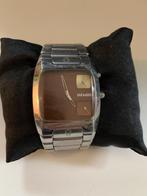 Nixon retro horloge type "the banks", Sieraden, Tassen en Uiterlijk, Horloges | Heren, Overige merken, Staal, Gebruikt, Staal