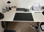 Prachtig verstelbaar Bureau (WIT), Ophalen, In hoogte verstelbaar, Zo goed als nieuw, Bureau