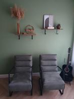 Wauw - prachtige - diepgroene stoel(en) in nieuwstaat!, Huis en Inrichting, Fauteuils, Ophalen of Verzenden