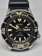 Seiko Monster Black Gen 4 Made in Japan, Ophalen of Verzenden, Zo goed als nieuw, Zwart, IOS