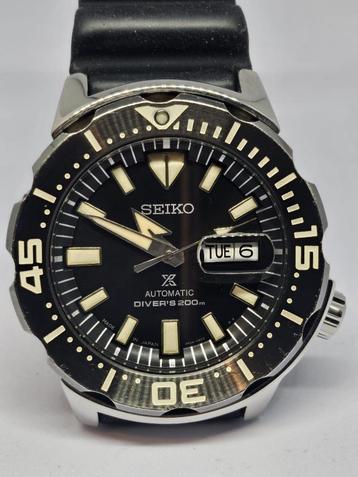 Seiko Monster Black Gen 4 Made in Japan beschikbaar voor biedingen