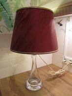Tafellamp kristal Peill, Ophalen of Verzenden, Zo goed als nieuw, Klassiek, 50 tot 75 cm