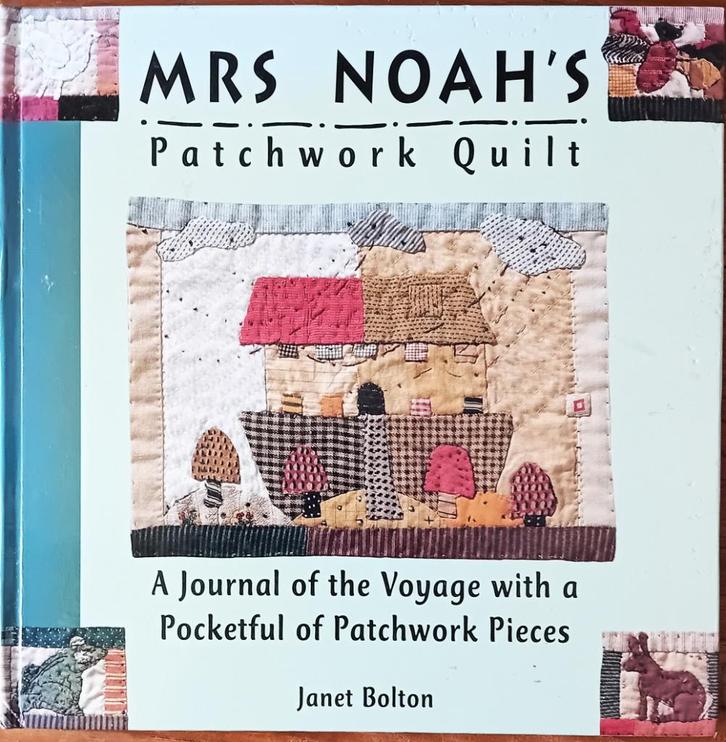 Mrs Noahs Patchwork Quilt, Hobby en Vrije tijd, Stoffen en Lappen, Nieuw, Overige materialen, 30 tot 120 cm, 30 tot 200 cm, Ophalen of Verzenden
